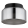 Globo - LED-Deckenleuchte 1xGX53/6W/230V d 13 cm rauchig/schwarz