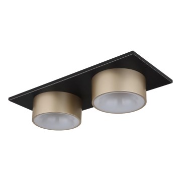 Globo - LED Deckenleuchte LED/24W/230V 3000K 46x20 cm beige