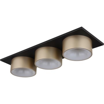 Globo - LED-Deckenleuchte LED/24W/230V 3000K 58x20 cm beige