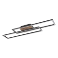 Globo - LED-Deckenleuchte LED/30W/230V 3000K 60x80 cm schwarz