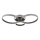 Globo - LED-Deckenleuchte LED/39W/230V 2700/4500/6500K 106x60 cm anthrazit
