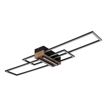 Globo - LED-Deckenleuchte LED/40W/230V 3000K 25x100 cm schwarz