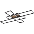 Globo - LED-Deckenleuchte LED/40W/230V 3000K 60x80 cm schwarz