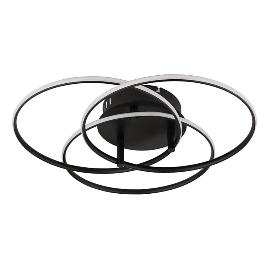 Globo - LED-Deckenleuchte LED/40W/230V 4000K d 45,6 cm schwarz