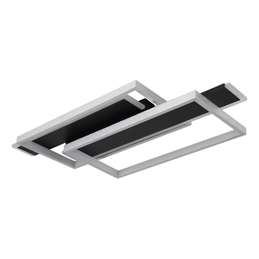 Globo - LED-Deckenleuchte LED/40W/230V 62x27 cm matt Chrom/schwarz