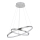 Globo - LED dimmbare Hängeleuchte an Seil 2xLED/21W/230V