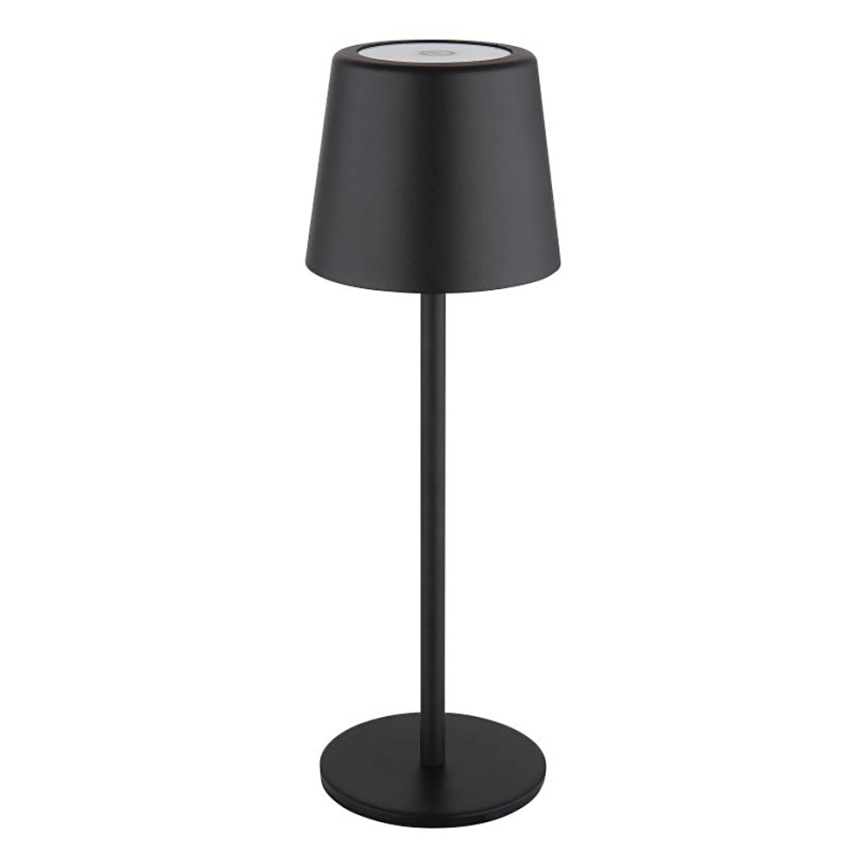 Globo - LED dimmbare Outdoor-Tischlampe mit Touch-Steuerung LED/2W/5V 3000/4000/6000K 2200 mAh IP44 schwarz