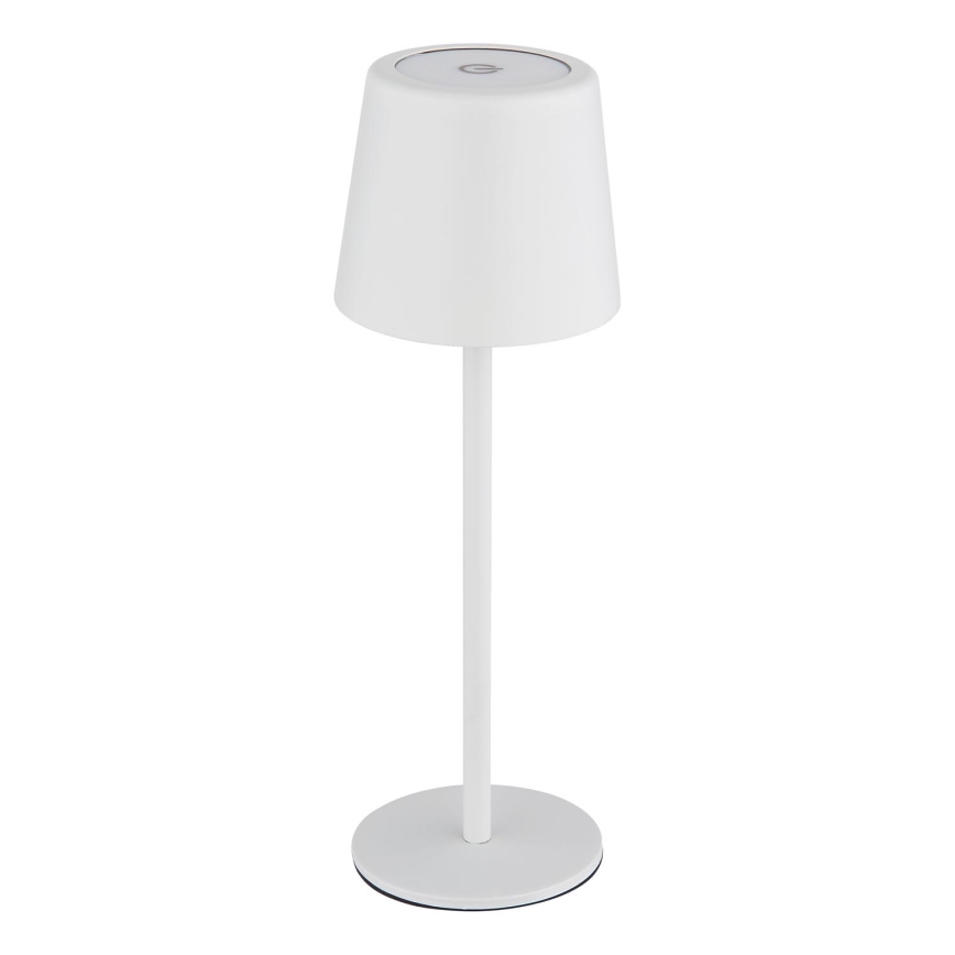 Globo - LED dimmbare Outdoor-Tischlampe mit Touch-Steuerung LED/2W/5V 3000/4000/6000K 2200 mAh IP44 Weiß