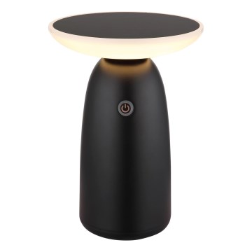 Globo - LED dimmbare Solar-Touchlampe LED/10W/3,7V IP54 3600 mAh schwarz