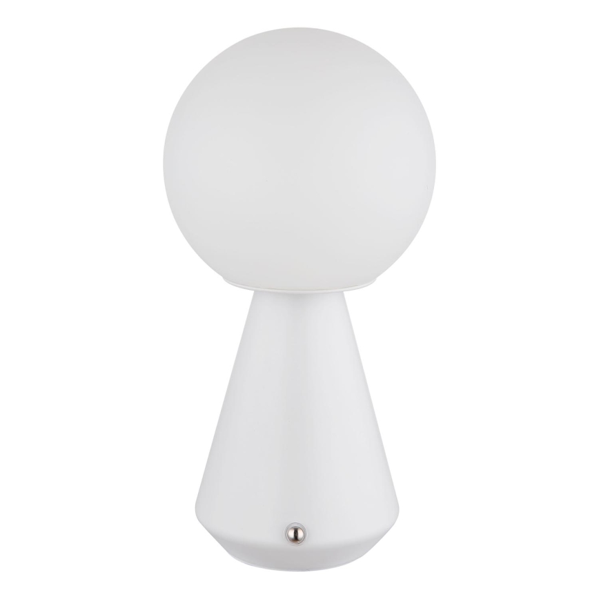 Globo - LED dimmbare Touch-Außen-Tischlampe LED/1,5W/5V 3000/4500/6500K 1800 mAh IP41 weiß