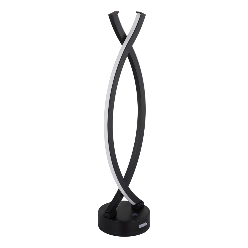 Globo - LED dimmbare Touch-Tischlampe LED/1W/3,7V 3000K 1800 mAh USB schwarz