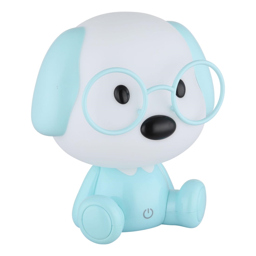 Globo - LED dimmbare wiederaufladbare Kinder-Nachtlampe LED/1W/5V 500 mAh blau