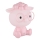 Globo - LED dimmbare wiederaufladbare Kinder-Nachtlampe LED/1W/5V 500 mAh rosa