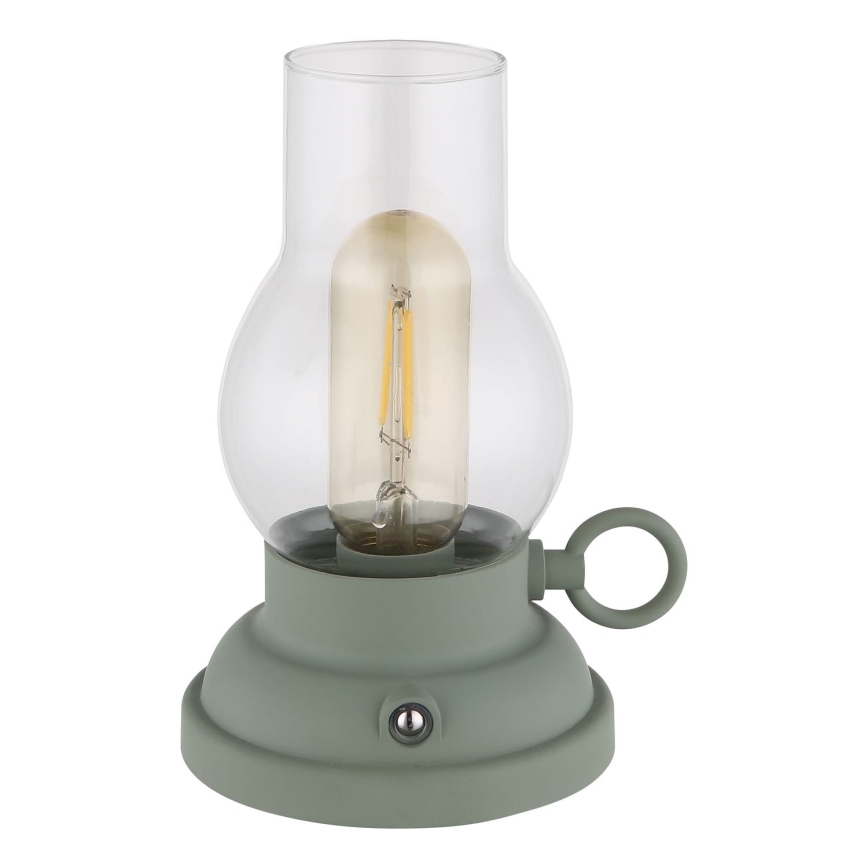 Globo - LED dimmbare wiederaufladbare Touch-Tischlampe LED/1W/3,7V 1200 mAh grün