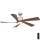 Globo - LED dimmbarer Deckenventilator LED/20W/230V 2700-6500K + Fernbedienung