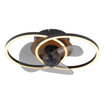 Globo - LED dimmbarer Deckenventilator LED/24W/230V 2700-6500K + Fernbedienung