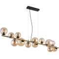 Globo - LED-Hängeleuchte 13xG9/3,5W/230V rauchig/braun