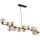 Globo - LED-Hängeleuchte 13xG9/3,5W/230V rauchig/braun