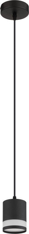 Globo - LED-Hängeleuchte 1xGX53/7W/230V 3000K schwarz