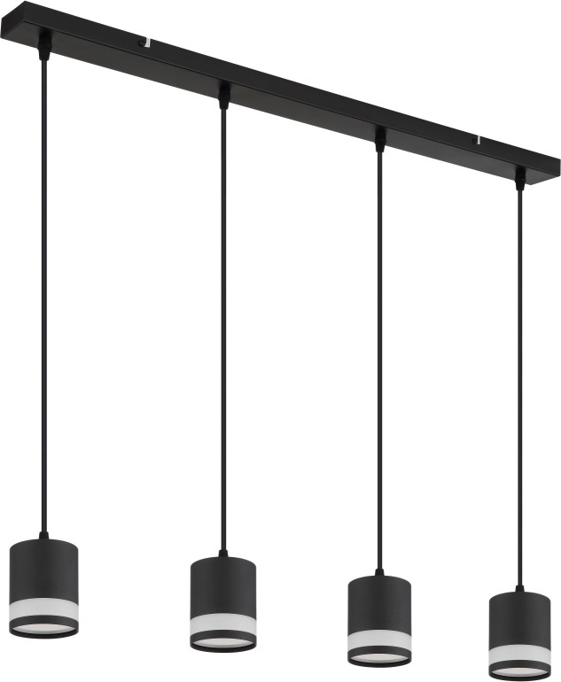 Globo - LED-Hängeleuchte 4xGX53/7W/230V 3000K schwarz