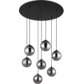 Globo - LED-Hängeleuchte 7xG9/3,5W/230V rauchig/schwarz
