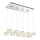 Globo - LED-Hängeleuchte LED/92W/230V 4000K glänzendes Chrom/klar