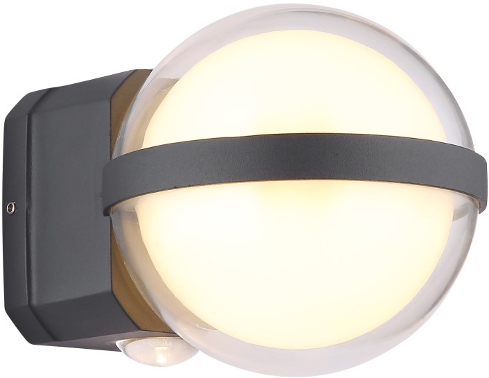 Globo - LED-Outdoor-Wandleuchte LED/12W/230V IP54 schwarz