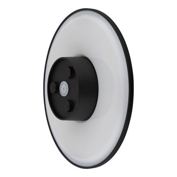 Globo - LED-Outdoor-Wandleuchte LED/15W/230V 3000/4000/6000K d 25,2 cm IP44 schwarz