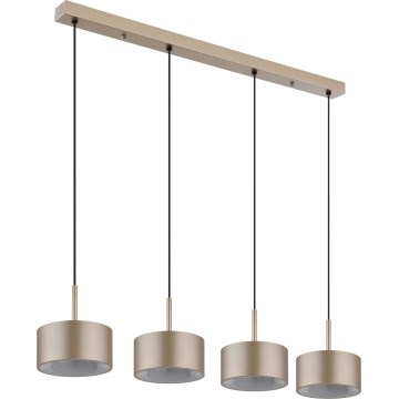 Globo - LED-Pendelleuchte am Kabel LED/40W/230V 3000K beige