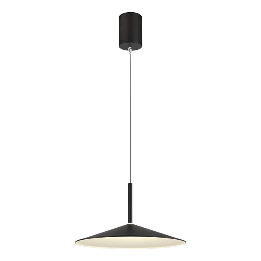 Globo - LED-Pendelleuchte an Stahlseil LED/18W/230V 4000K schwarz