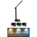 Globo - LED RGBW dimmbare Touch-Tischlampe LED/5W/230V + LED/2W 2700K/4000K/6500K schwarz