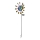 Globo - LED-Solar-Dekoration LED/0,06W/3V IP44 300 mAh Pfau