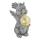 Globo - LED Solardekoration LED/0,02W/3V IP44 Drachen 300 mAh
