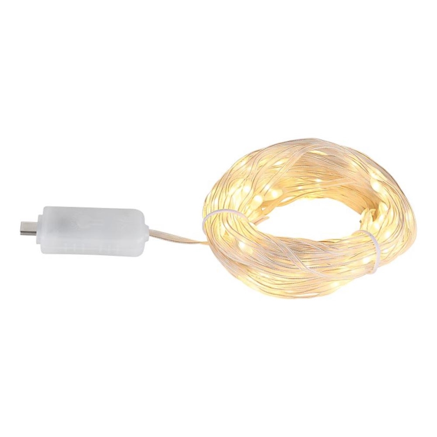 Globo - LED-Streifen 100xLED/0,06W/5V 10 m 8 Funktionen