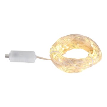 Globo - LED-Streifen 50xLED/0,06W/5V 5 m 8 Funktionen