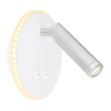 Globo  - LED-Wandstrahler LED/6W + LED/1W/230V