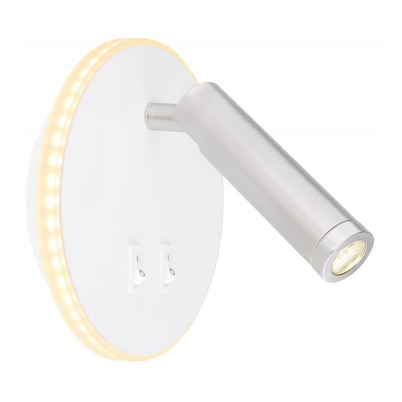 Globo  - LED-Wandstrahler LED/6W + LED/1W/230V