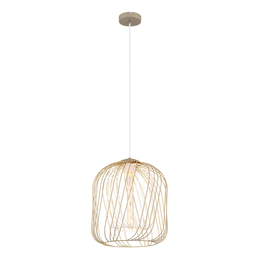 Globo - Pendelleuchte an Kabel, 1x E27/40W/230V, Ø 35 cm