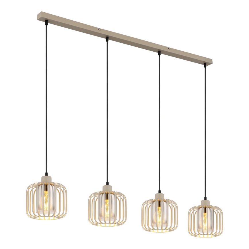 Globo - Pendelleuchte an Kabel 4xE27/40W/230V