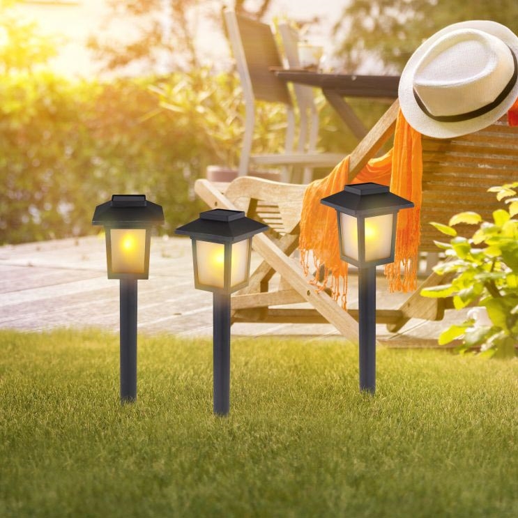 Globo - SET 3x LED Solarleuchte 3xLED/1,2V IP44 200 mAh
