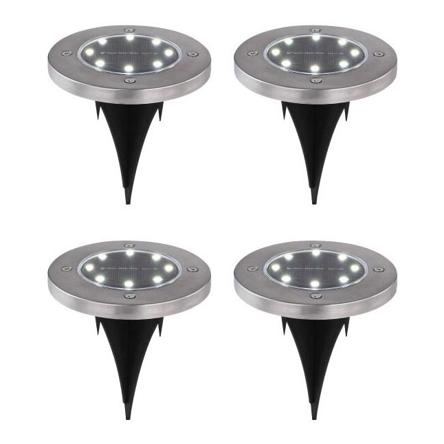Globo - SET 4x LED-Solarleuchte LED/0,1W/3V IP44 300 mAh