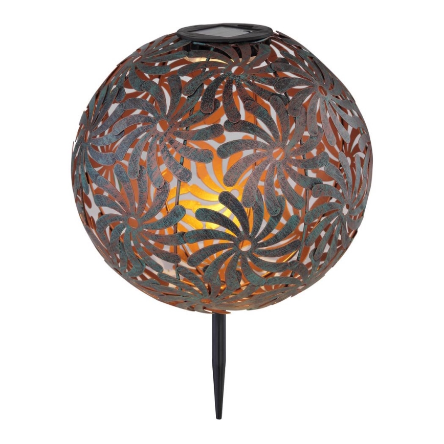 Globo - Solarleuchte LED/0,06W/1,2V grau IP44 260x370 mm