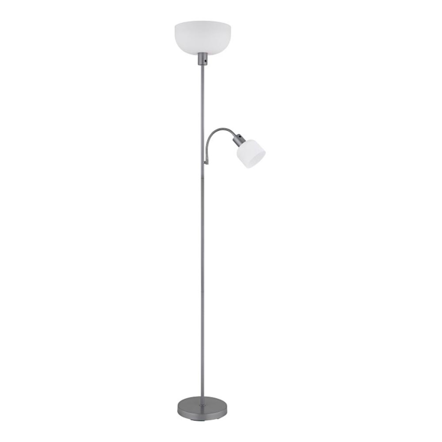Globo - Stehleuchte 1xE27/40W/230V + 1xE14/25W