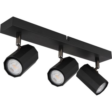 Globo - Strahler 3xGU10/25W/230V schwarz
