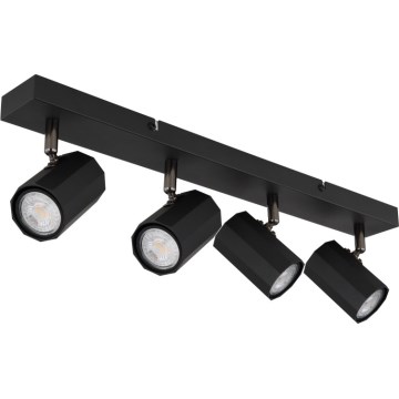 Globo - Strahler 4xGU10/25W/230V schwarz
