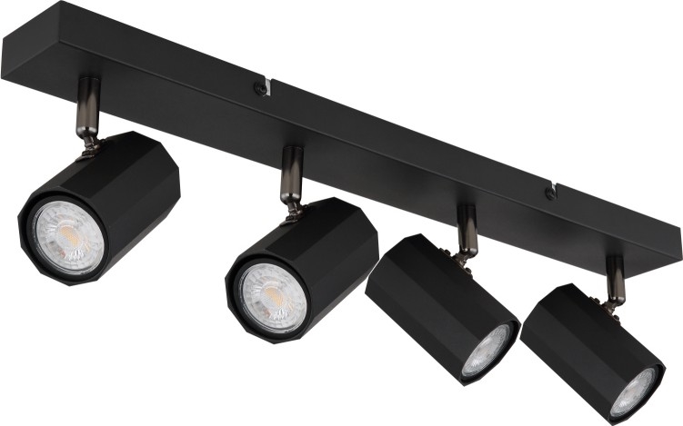 Globo - Strahler 4xGU10/25W/230V schwarz