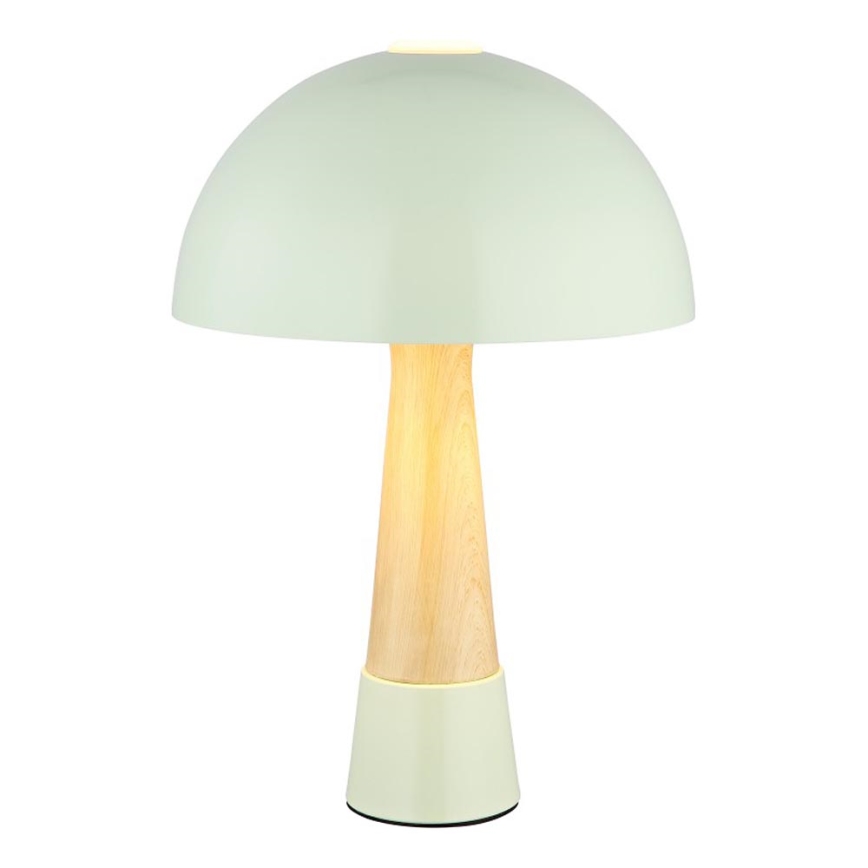 Globo - Tischlampe 1xE27ILLU/40W/230V grün
