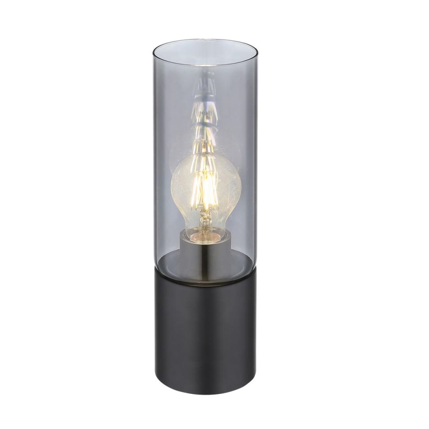 Globo - Touch-Tischlampe 1xE27/25W/230V Ø 9 cm schwarz