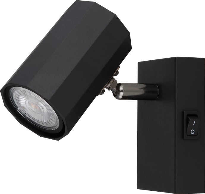 Globo - Wandstrahler 1xGU10/25W/230V schwarz