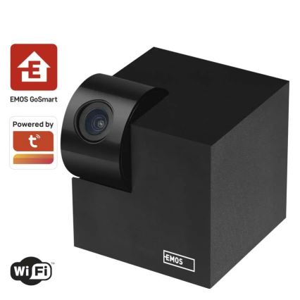 Intelligente drehbare Innenkamera mit Bewegungssensor GoSmart 5V Wi-Fi Tuya schwarz